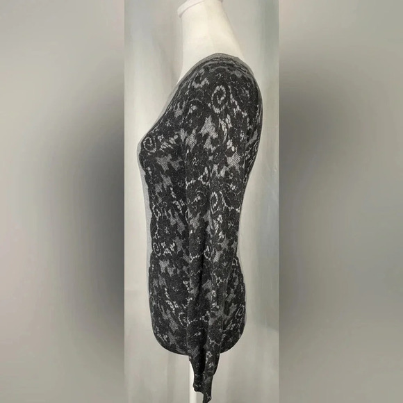 The Limited long sleeved sweater faux lace - Picture 3 of 6